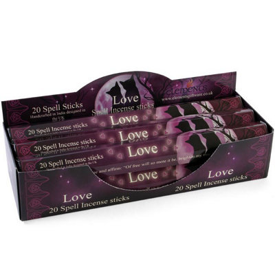 Something Different Set Of 6 Packets Of Love Spell Incense Sticks By Lisa Parker from B&Q