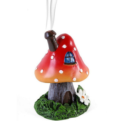Toadstool Incense Cone BurnerH13Cm from B&Q