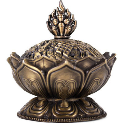 Something Different Metal Lotus Incense Cone Holder from B&Q