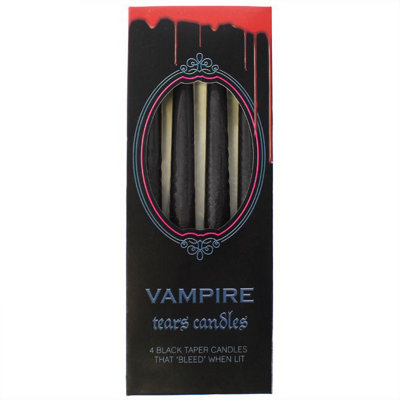 Something Different Set Of 4 Vampire Tears Candles B&Q