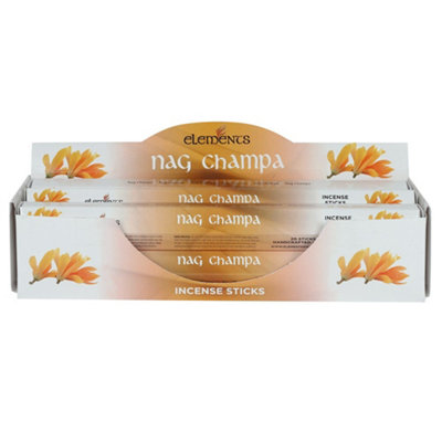 Something Different Set Of 6 Packets Of Elements Nag Champa Incense Sticks from B&Q
