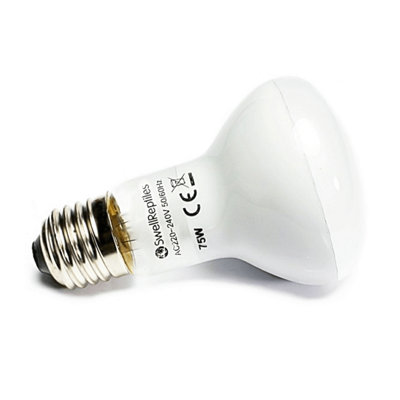 B&Q -  Reptiles Basking Heat Lamp 75W Screw Fitting