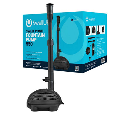 Swell Fountain Pump950Lph For Garden Pond Fish from B&Q