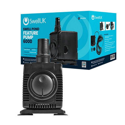 Swell Uk Pond Feature Pump 6000 from B&Q