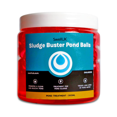 Swell Uk Sludge Buster Pond Treatment Balls 300Ml from B&Q