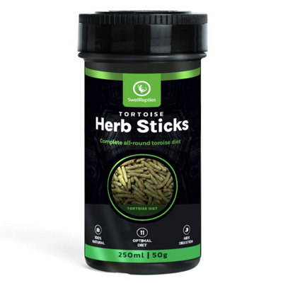 Swell Reptiles Tortoise Herb Sticks 250Ml/50G from B&Q