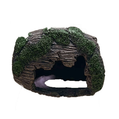 Swell Wooden Hideaway Aquarium Decoration from B&Q