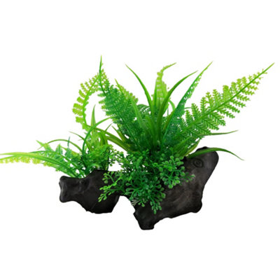 Swell Grassy Green Fern Artificial Plant from B&Q