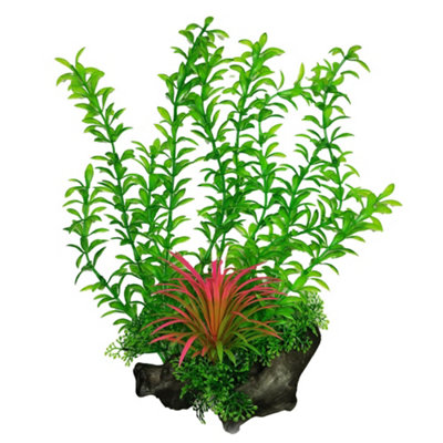 Swell Limnophila Combination Artificial PlantAromatica from B&Q