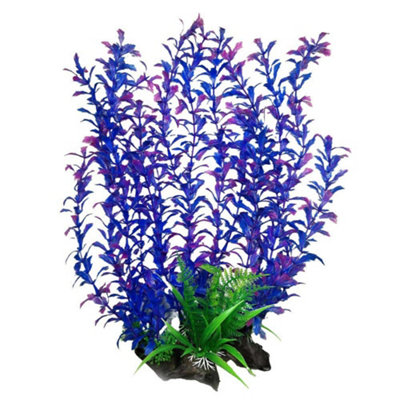 Swell Purple Watergrass Combination Artificial Plant from B&Q