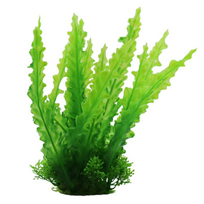 Swell Wavy Green Fern Artificial Plant from B&Q
