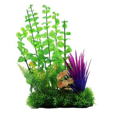 Swell Green Round-Leaf Rotala Combination Artificial Plant from B&Q