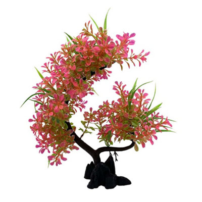 Swell Pink Plum Tree Artificial Plant from B&Q