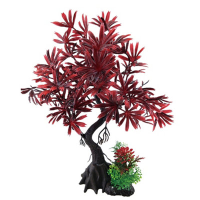 Swell Red Palm Tree Artificial Plant from B&Q