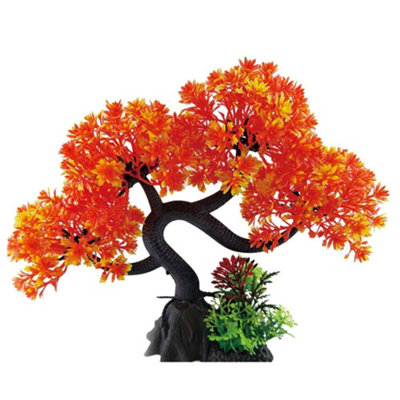 Swell Orange Sunburst Tree Artificial Plant from B&Q