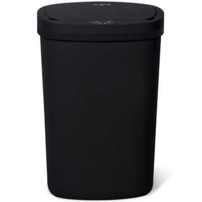Netta 50L Plastic Sensor Bin For KitchenBlack from B&Q