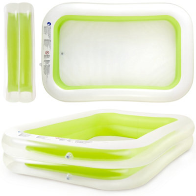 Sunmer 6.5Ft Inflatable Family Paddling PoolLarge 440L Capacity from B&Q