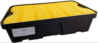 Serpro spill management Serpro20Ltr Drum Tray Complete With Removable Grate from B&Q
