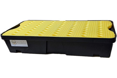 Serpro spill management Serpro30Ltr Drum Tray Complete With Removable Grate from B&Q