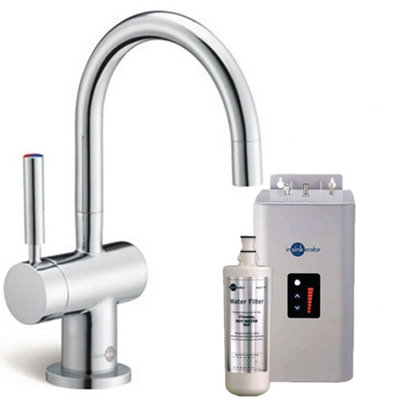 Insinkerator Chrome Boiling Water Tap With 2.5L Neo TankPolished BrassDeck-Mounted from B&Q