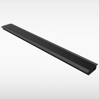 Sensio Linia Black Recessed Aluminium Profile For Led Strip2200mm from B&Q