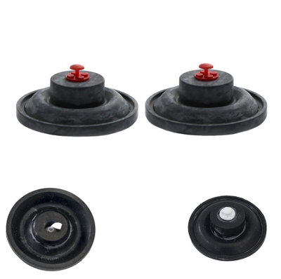 Fixthebog™ X2 Armitage Shanks 32mm 1 1/4 Inch Quite Valve Hushflow Float Diaphragm from B&Q