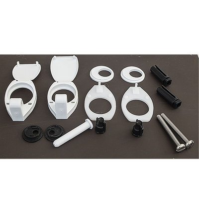 FixTheBog Dimwokj3 (S972701) Ideal Standard Armitage Shanks Camargue Replacement Wc Toilet Seat White Hinge Set from B&Q