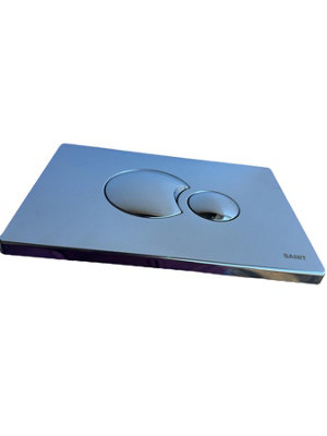Fixthebog™ Replacement For Sanit Cable Plate In Shiney Chrome from B&Q