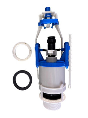 FixTheBog Galassia Original Dual Flush Valve With Push Button from B&Q