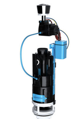 Fixthebog Replacement Dual Flush Into Hygienic Touchless Dual Flush Valve from B&Q