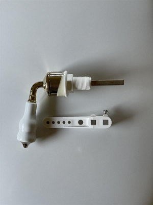 Fixthebog™ Replacement For Traditional Cistern Lever Gold from B&Q