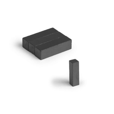 Y30Bh Ferrite Magnet For ArtsCraftsModel MakingDiy And Hobbies7mm X 7mm X 25mm Thick0.28Kg PullPack Of 4 from B&Q