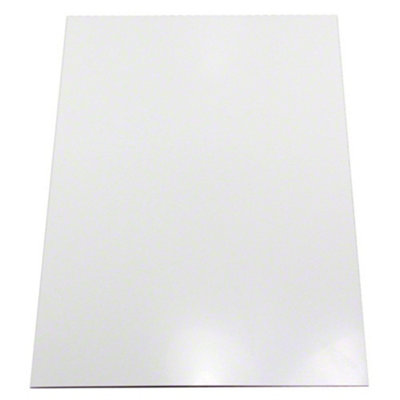 Ferroflex A4 Flexible 3M™ Self Adhesive & Gloss White Dry Wipe Ferrous Sheet For WallsCreating Surfaces Magnets Will Attract To from B&Q