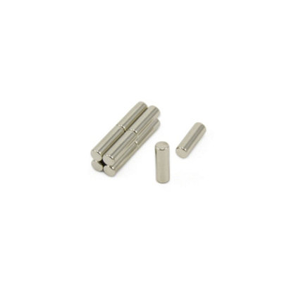 N42 Neodymium Magnet For ArtsCraftsModel MakingHobbiesScience4mm Dia X 12.5mm Thick0.72Kg Pull from B&Q
