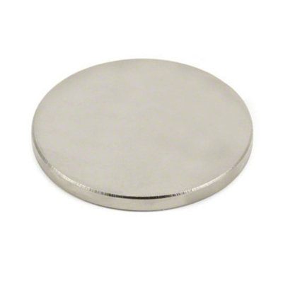 N42 Neodymium Magnet For ArtsCraftsModel MakingDiyHobbiesOfficeAnd Home60mm Dia X 5mm Thick22.7Kg Pull from B&Q