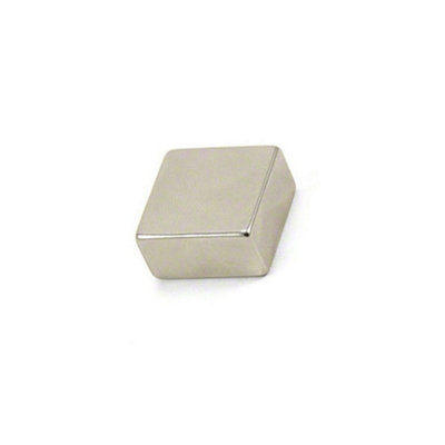 N42 Neodymium Magnet For ArtsCraftsModel MakingDiyHobbiesOffice And Home20mm X 20mm X 10mm Thick14.2Kg Pull from B&Q