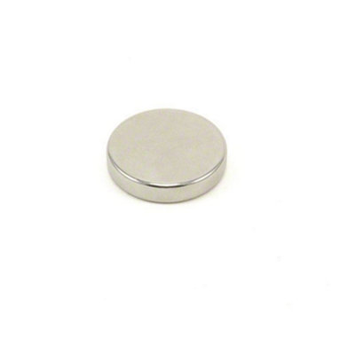 N42 Neodymium Magnet For ArtsCraftsModel MakingDiyHobbiesOffice And Home25mm Dia X 5mm Thick9.3Kg Pull from B&Q