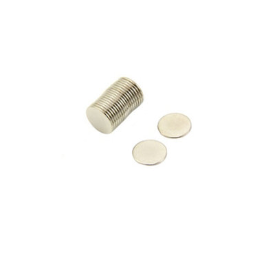 N35 Neodymium Magnet For ArtsCraftsModel MakingDiyHobbies And Packaging12mm Dia X 1mm Thick0.6Kg PullPack Of 20 from B&Q