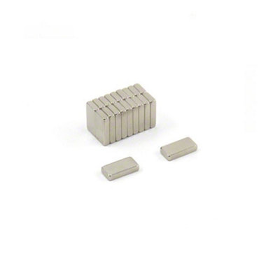 N42 Neodymium Magnets For ArtsCraftsModel MakingHobbiesOffice & Home10mm X 5mm X 2mm Thick1.1Kg Pull from B&Q