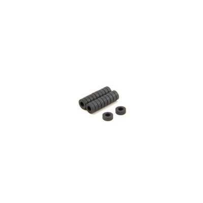 Y10 Ferrite Magnets For ArtsCraftsModel MakingDiy And Hobbies8mm O.d. X 4mm I.d. X 3mm Thick0.07Kg PullPack Of 20 from B&Q