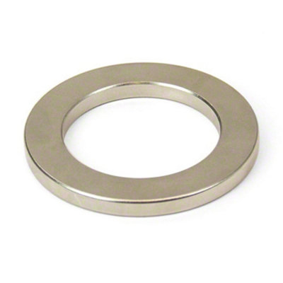 N42 Neodymium Magnet For EngineeringManufacturing And Technology Applications60mm O.d. X 40mm I.d. X 5mm Thick35Kg Pull from B&Q