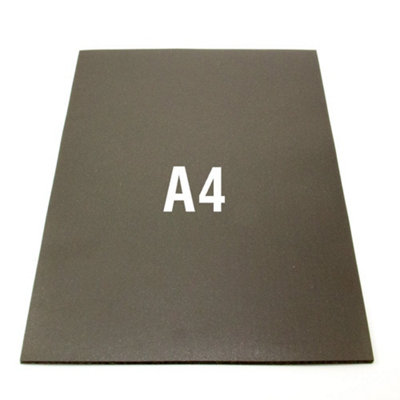 Neoflex A4 Flexible Neodymium Magnetic Sheet With 3M Self Adhesive For Fixing Or Mounting Items To A Steel Surface from B&Q