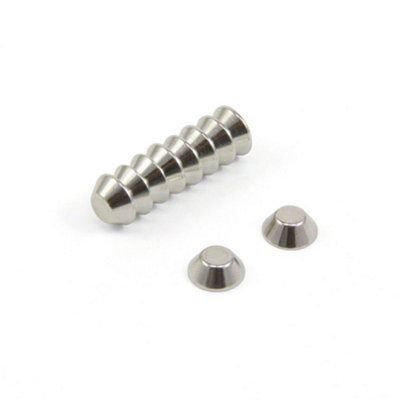 N42 Neodymium Cone Magnet For FridgeOfficeScience & Crafting10mm O.d. X 5mm I.d. X 4mm Thick1.4Kg Pull from B&Q
