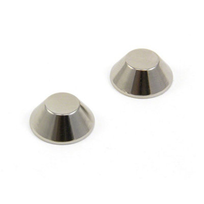 N42 Neodymium Cone Magnet For FridgeOfficeScience & Crafting20mm O.d. X 10mm I.d. X 8mm Thick6.4Kg PullPack Of 2 from B&Q