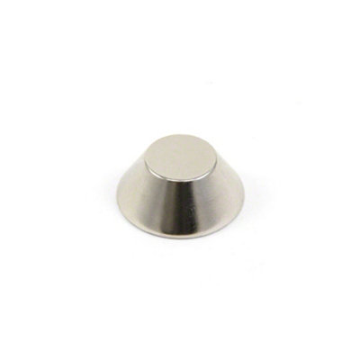 N42 Neodymium Cone Magnet For FridgeOfficeScienceDiyAnd Crafting25mm O.d. X 13mm I.d. X 10mm Thick10.5Kg Pull from B&Q