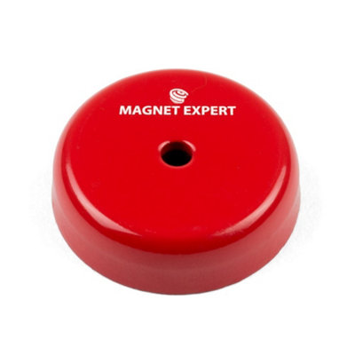 Alnico Shallow Pot Magnet For High-TempEngineering29mm Dia X 9mm Thick C/w 5.2mm Dia Countersunk Hole5Kg Pull from B&Q