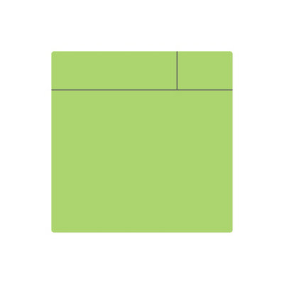 Magflex Flexible Gloss Green Dry-Wipe Scrumboard Magnet For Creating Removable And Changeable Labels75mm X 75mmPack Of 5 from B&Q