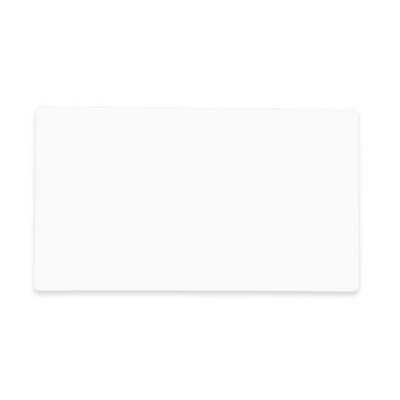 Magflex Flexible Magnetic Sheet With Gloss White Dry-Wipe Surface For Creating Scrumboards140mm X 80mm X 0.85mmPack Of 5 from B&Q
