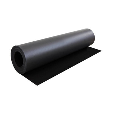 Magflex Ultra Flexible Black Magnetic Sheet For Creating Signage And Displays620mm Wide5M Length from B&Q