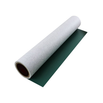 Ferroflex Non-Woven Wallpaper & Green Chalkboard Flexible Ferrous Sheet For Creating Chalkboard Surfaces600mm Wide5M Length from B&Q
